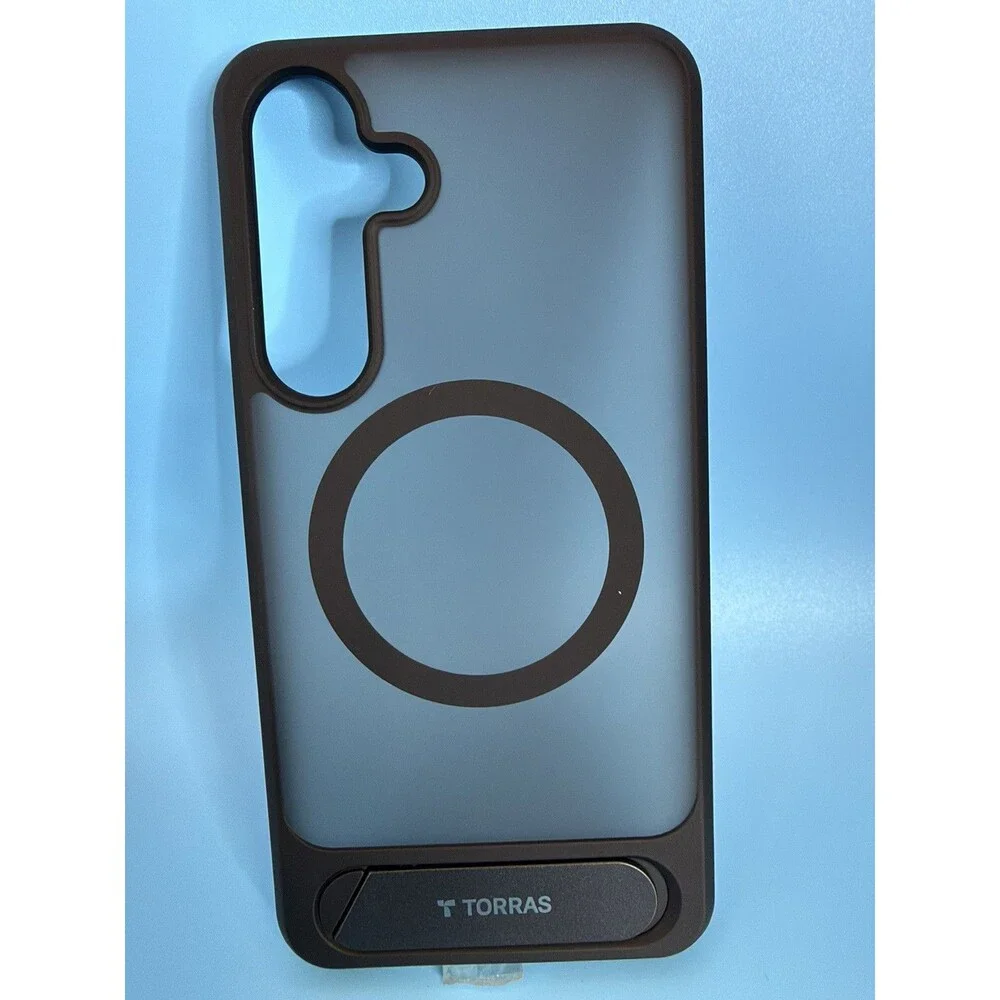 TORRAS for Samsung Galaxy S25 Plus Case Ostand, Black